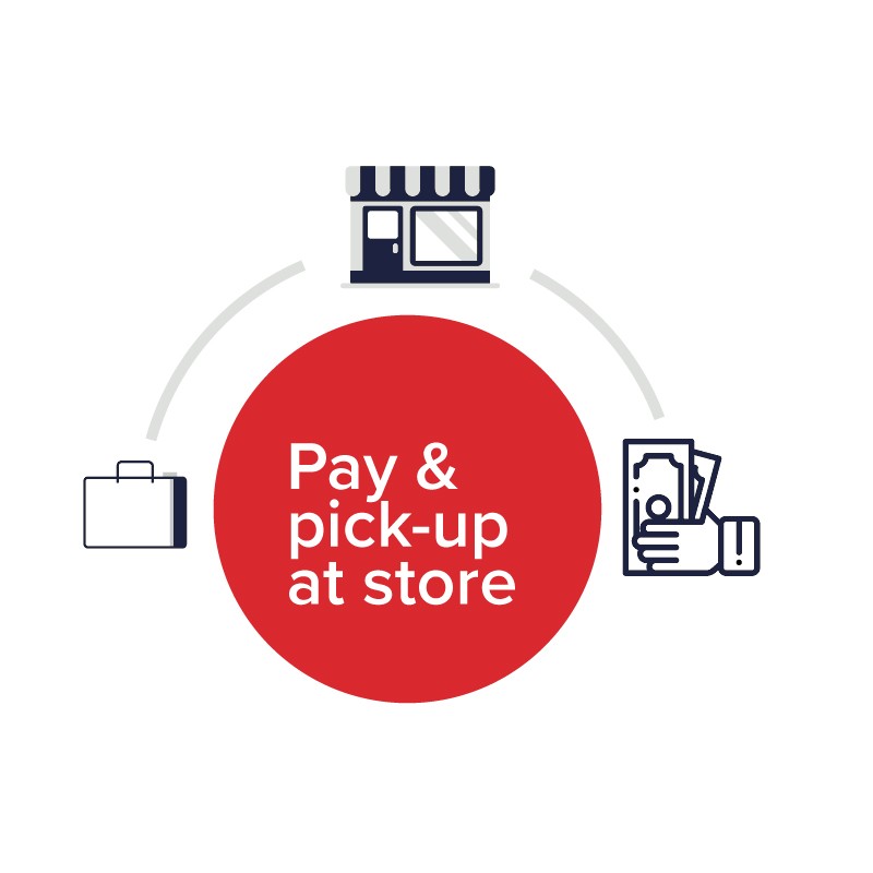 2. Pay & Pick Up At Our Store